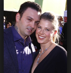 Image: Shaun Holguin with his former wife Jodie Sweetin.